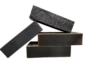 Кирпич лицевой TEREX М200 1,0НФ темный металлик гладкий купить в "Строй-Ресурсе"