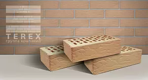 Кирпич лицевой TEREX М150 1,0НФ солома рустик купить в "Строй-Ресурсе"
